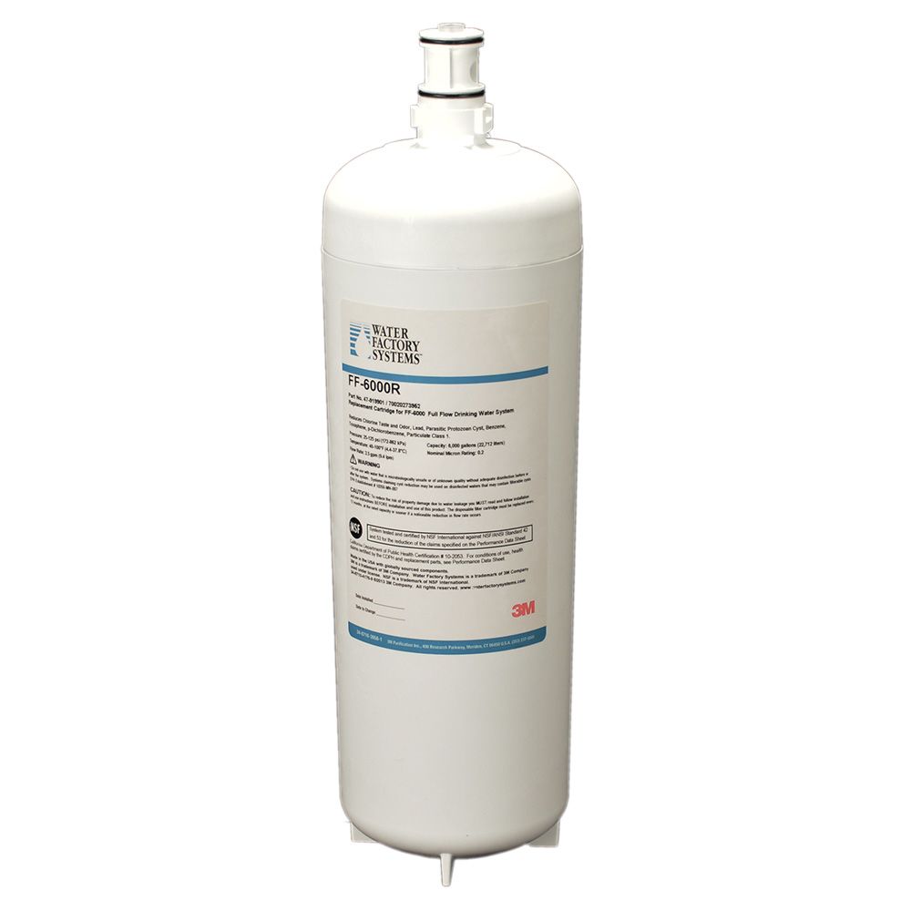 Water Factory Systems, 3M Water Factory Systems FF-6000R CTO/Pb/Cyst Replacement Filter